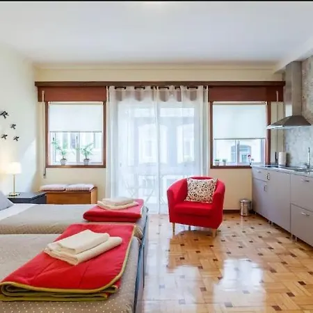 Ferienwohnung Cozy Loft In Downtown Porto Exterior foto